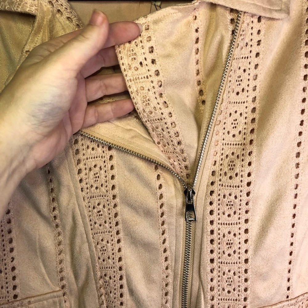 Jaase Anthropology Women's Blush Jacket NWT - Picture 9 of 16